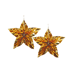 Набор фантов Звезда одностронняя 30см х 2 шт, Золото